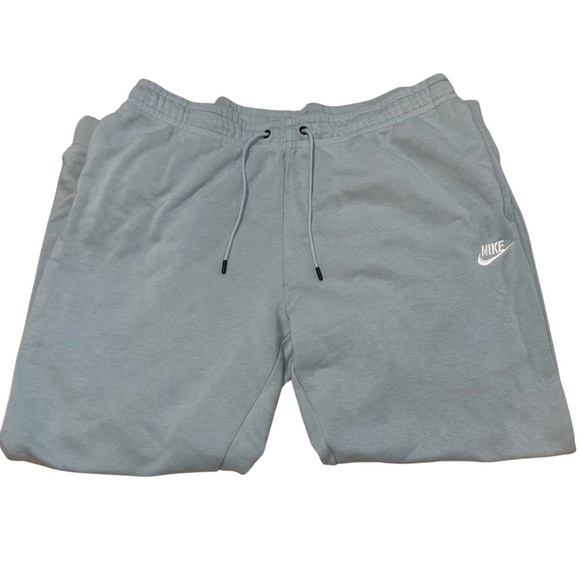Nike Gray and Blue Sweatpants Comfortable Joggers - Picture 1 of 11